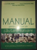Colonel Viorel, Constantin Oprea, Vasile Pirtea -- Manual pentru acțiuni de căutare-salvare