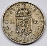 Marea Britanie, One Shilling 1956, Regina Elisabeta