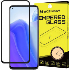 Folie Protectie Ecran WZK pentru XIAOMI REDMI NOTE 9T 5G / Xiaomi Redmi Note 9 5G, Sticla securizata, Full Face, Full Glue, Neagra