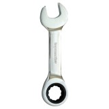 Cheie combinata cu clichet 17mm STUBBY CR-V, Topmaster, 231919