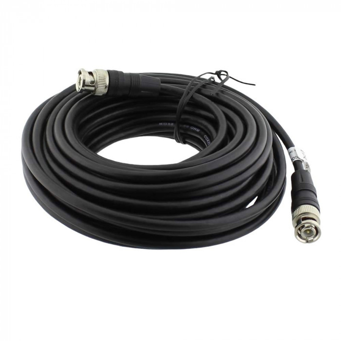 Cablu adaptor BNC tata - BNC tata, 10m, 50&Omega;, Goobay, 50088, T218335