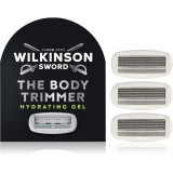 Wilkinson Sword The Body Trimmer capete de schimb 3 buc