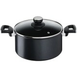 Cratita cu capac Tefal Unlimited, 24 cm