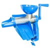 Storcator Manual Rosii, Fructe si Legume, Sita Inox, Corp Plastic Albastru