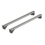 Set suporti portbagaj complet Silenzio Rail din aluminiu montaj pe bare longitudinale 2buc - XL - Evos RA Garage AutoRide