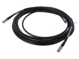 Cablu coaxial 5m 3M DIN mufă ecranat 75&Omega; negru drept