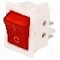 Intrerupator OFF-ON, 2 pozitii, DPST, {{Producator}} - RSI2013C3R/W