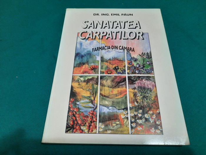 SĂNĂTATEA CARPAȚILOR*FARMACIA DIN CĂMARĂ/ DR. ING. EMIL PĂUN/ 1995