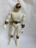 bnk jc Mighty Morphin Power Rangers Talking White Ranger - Bandai 1995
