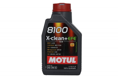 Engine oil 8100 (1L) 0W30 ; ACEA C3; BMW LL-04; CHRYSLER MS-11106; FIAT 9.55535 S3; MB 229.52; PORSCHE C30; VW 504.00; VW 507.00 foto