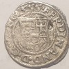 Ungaria 1 Denar Argint 1554 KB Ferdinand I - Moneda Veche Argint