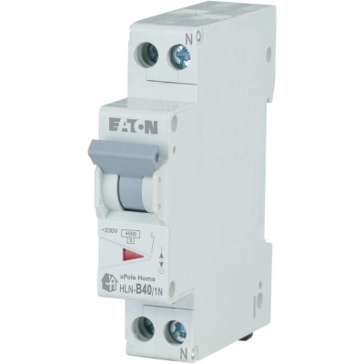 Siguranta automata 40A 1P+N B 4,5ka HLN-B40 1N Xpole Eaton 501055 foto