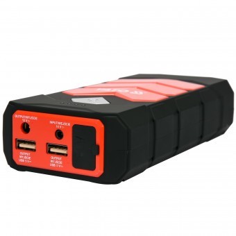 Dispozitiv pornire 3in1, Yato YT-83081, USB, 400A, 12V, baterie Li-Po 9000 mAh, starter auto, lanterna foto