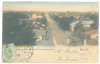1340 - GALATI, Panorama, view old garden, Litho, Romania - old postcard - used - 1904 - TCV, Circulata, Printata