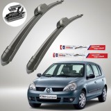 Cumpara ieftin Stergatoare Parbriz Renault Clio II (1998-2012) TeamCar Flat Set Fata - Performanta si Durabilitate