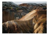 Tablou Canvas cu tema culorilor păm&acirc;ntului străvechi, 39 x 26 cm, CMCLASS