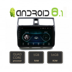 Navigatie dedicata Suzuki Swift 2003-2010 A-SWIFT Quad Core cu Android Internet Bluetooth Radio GPS WIFI 1+16GB CarStore Technology foto