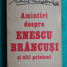 Marcel Mihalovici – Amintiri despre George Enescu Constantin Brancusi