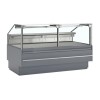 Vitrina Frigorifica Profesionala Servire, 489L, Inox, Geam Anti-Aburire, 192x112x119cm, 0/+4&deg;C