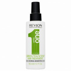 Revlon Professional Uniq One All In One Green Tea Treatment ingrijire fara clatire i pentru toate tipurile de par 150 ml foto