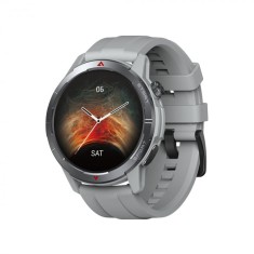Smartwatch Zeblaze Stratos 3 Ultra Argintiu, 1.43 AMOLED, GPS, HR, SpO2, Apel Bluetooth, Notificari, 300mAh, App dedicata: Zeblaze Fit, Dual-band GNSS