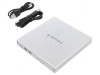 Unitate optică externă DVD argintie USB 2.0