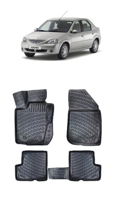 Set covorase cauciuc tip tavita DACIA LOGAN I(2004-2012)