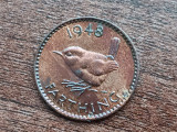 M3 C50 - Moneda foarte veche - Anglia - Farthing - 1948, Europa