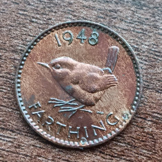 M3 C50 - Moneda foarte veche - Anglia - Farthing - 1948