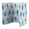 Protectie aragaz, suport reutilizabil, aluminiu, 83 x 39 cm, albastru, Pro Cart