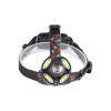 Lanterna Frontala LED Reincarcabila, 4 Moduri, Banda Elastica, Aluminiu, 100m, Camping, Pescuit, Vanatoare