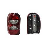 Stop spate lampa Jeep Liberty (Kj), 2005-01.2008 omologare SAE, tip USA, partea Stanga, fara suport becuri, indicator alb, doar cu 3 gauri pt mufe