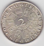 AUSTRIA 2 SCHILLING 1932 Seipel