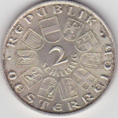 AUSTRIA 2 SCHILLING 1932 Seipel