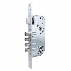 Broasca monopunct Tesa Assa Abloy pentru usi din lemn, placat cu alama, 30x30mm - RESIGILAT