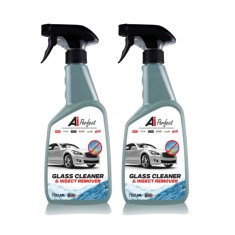 Pachet 2 x Solutie AI Perfect Glass Cleaner Insect Remover 750 ml