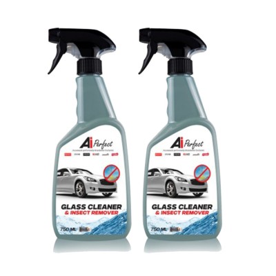 Pachet 2 x Solutie AI Perfect Glass Cleaner Insect Remover 750 ml foto