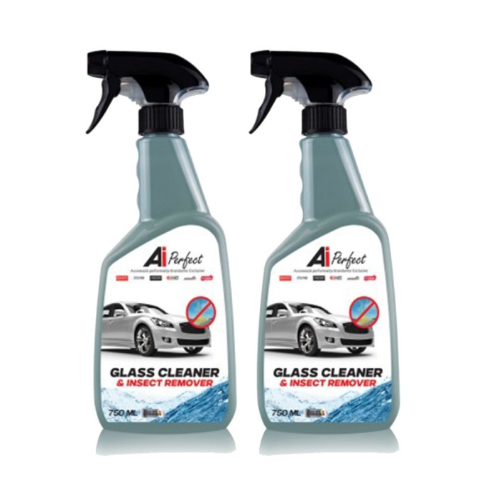 Pachet 2 x Solutie AI Perfect Glass Cleaner Insect Remover 750 ml