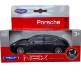 Macheta Porsche panamera S, albastru 1/36