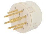 Conector M23 9-PIN Tată Lipire
