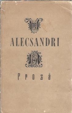 Proza - Vasile Alecsandri