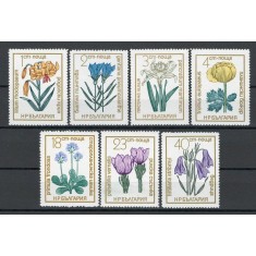 Bulgaria 1972 Mi 2197/203 MNH, nestampilat - Flori