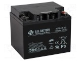 Acumulator plumb-acid 12V 40Ah AGM B.B. Battery &ndash; fără &icirc;ntreținere