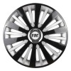 Set 4 Capace Roti Autohelix MSA&reg;, potrivite jantelor de R15, pentru Fiat, model falcon dual