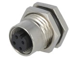 Soclu M12 mamă DeviceNet/CANopen IP68 250V
