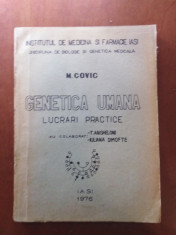 LUCRARI PRACTICE DE GENETICA UMANA - M. COVIC foto