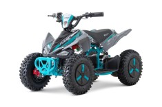 ATV electric NITRO ECO Python 1000W 36V Snowy tyre, cu 3 Viteze, culoare Light Blue foto