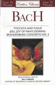 Casetă audio Bach - Toccata And Fugue, Jesu, Joy Of Man&amp;#039;s Desiring, Brandenburg foto