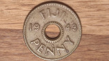 Cumpara ieftin Fiji - moneda de colectie - raritate - 1 penny 1943 S George VI - stare f buna !, Australia si Oceania