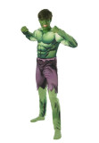 Costum Hulk cu muschi copii 2-8 ani